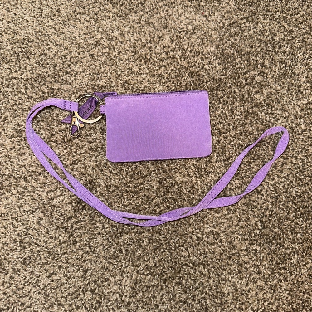 3 FOR $15❗️Vera Bradley Lanyard and ID: “Orchid”